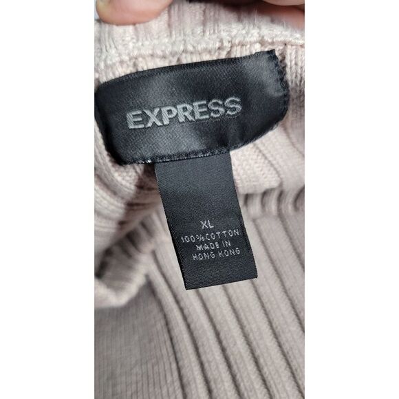 Express Men's Cotton Sweater Size XL - Picture 3 of 4